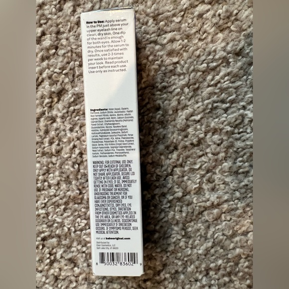 New in Box - Babe Original Lash Serum - 3 month Supply - Picture 6 of 8